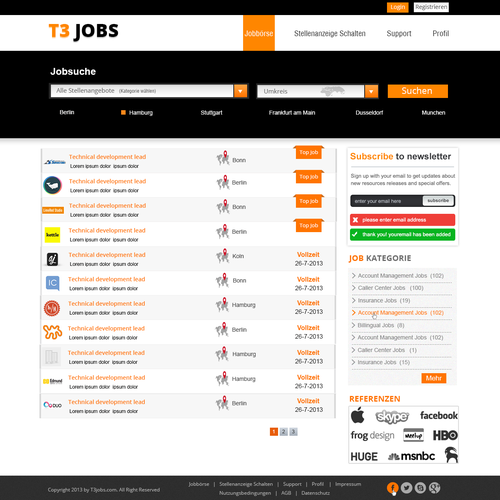 Web page design contest entry by Ibrahim_Nassar