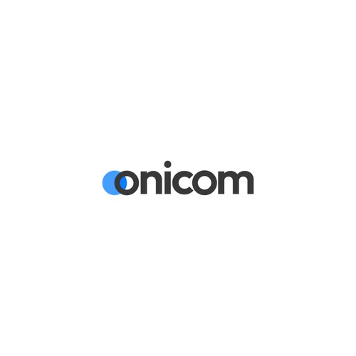 Create a modern, elegant, and professional logo for Onicom Design by iz.