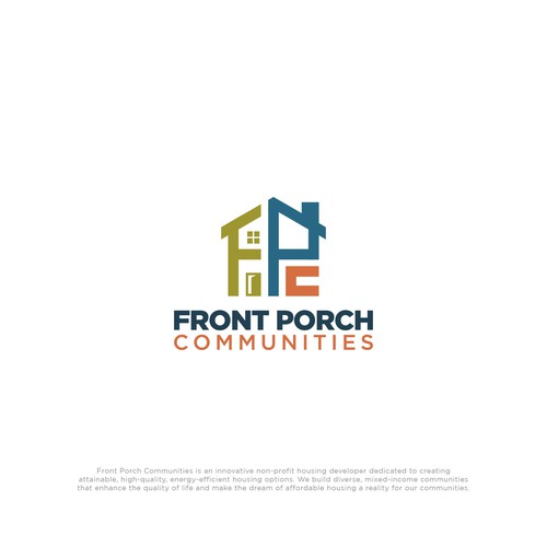 Front Porch Communities - A Not For Profit housing developer with a community focus Design réalisé par RaccoonDesigns®