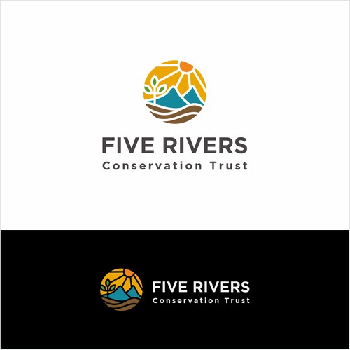 Inspiring logo for land conservation org – save farms and forests, protect clean water, and connect people to nature! Design by Pajero_Yaya