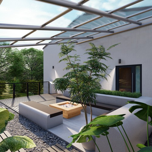 Ideation: Roof Top Terrace Design by BenTō.