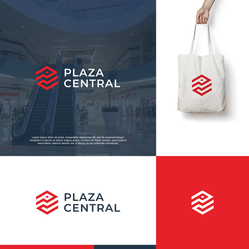 Logotipo Plaza Central Design by Mankui™