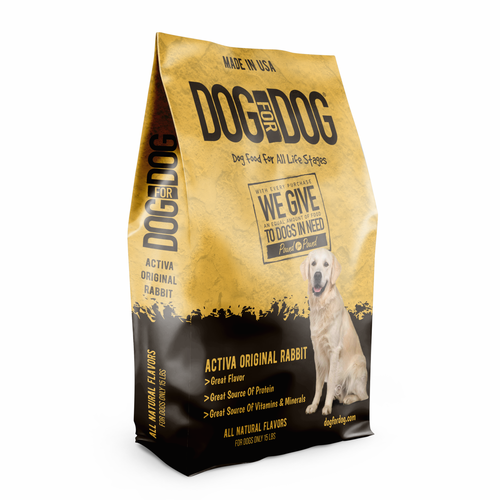 Premium dog food packaging Design by FXSammy