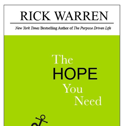 Design Rick Warren's New Book Cover Diseño de zorastyrian