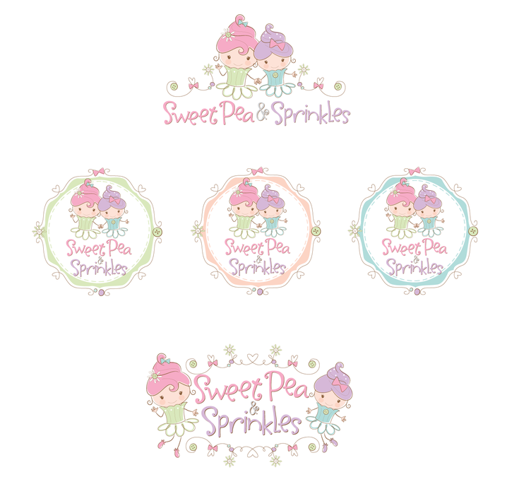 Create a cute and whimsical logo for my children's boutique! Logo