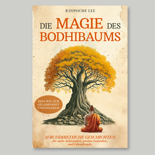 Design an appealing cover about Buddhist stories Design by Radmilica