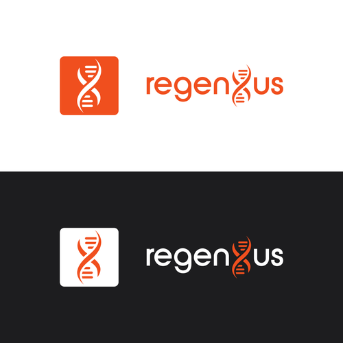 regenx.us  [high quality logo for a stem cell clinic] Design by irsART NZM