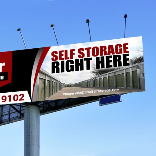 Self Storage Billboard - Central Texas | Signage contest