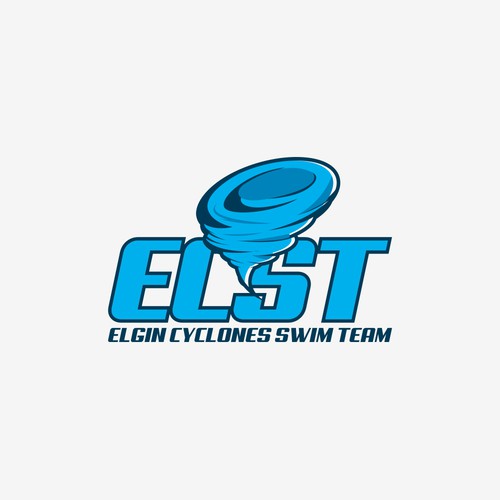 Custom T-Shirts for Elgin Cyclones Swim Team Championship Team