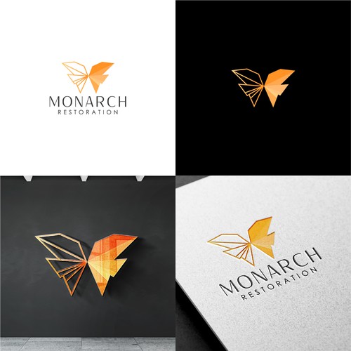 Design a modern clean logo package for a restoration company Design by Danny A