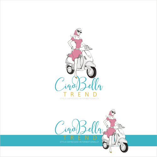 Ciao Bella Logo and Business Cards Design by JDL's