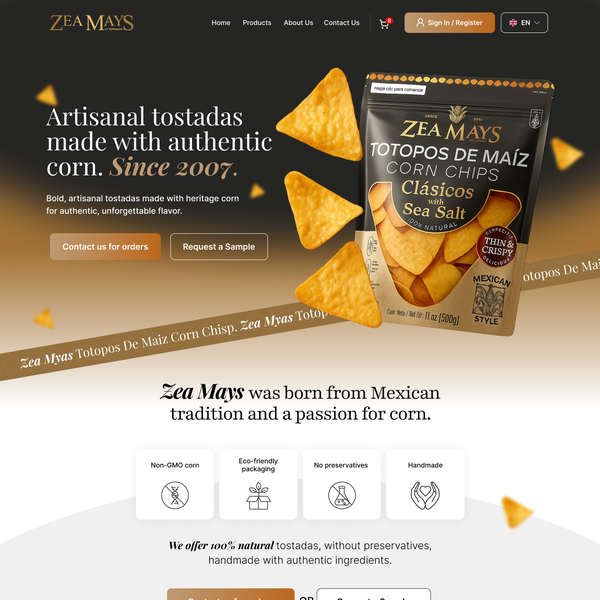 WEBSITE FOR ZEA MAYS PRODUCTS