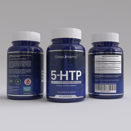 Sleep Supplement Label Design for Global Sleep Brand Design by Tamara.D