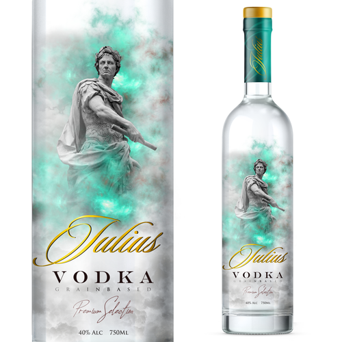 Label design for new vodka Brand Design by LucaToni