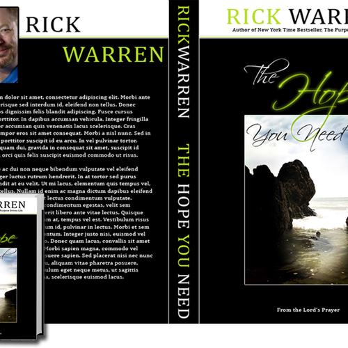 Design Rick Warren's New Book Cover Design by Whitefeet