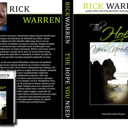 Design Rick Warren's New Book Cover Diseño de Whitefeet