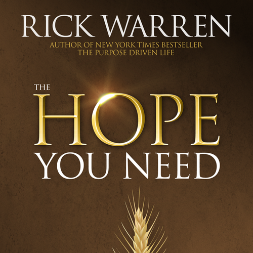 Design Rick Warren's New Book Cover Réalisé par ftlamont