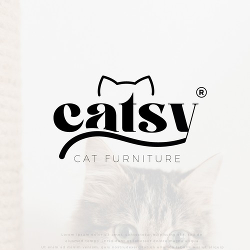 Modern Logo Needed for Cat Store Design by Lah-dee-dah