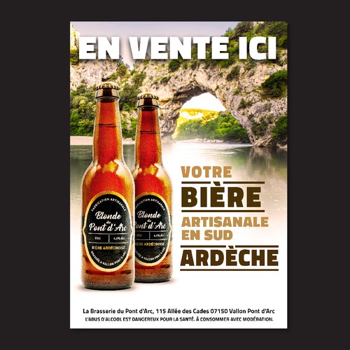 Poster for craft beer Design by capulagå™
