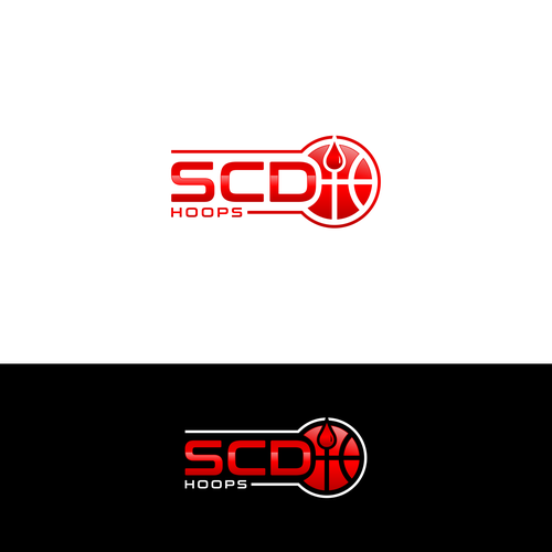 Basketball Logo for Team 'SCD Hoops' - Your Winning Logo Featured on Major Sports Network Design by simpldesign®