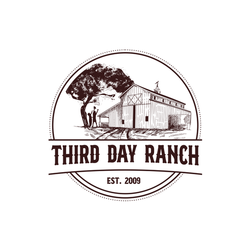 Capture essence of Texas ranch experience in new Third Day Ranch logo Design réalisé par samsoel