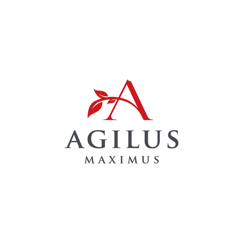 Logo for project "agilus-maximus.com" Design by stech look