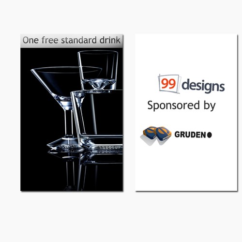 Design the Drink Cards for leading Web Conference! Design by Lilu Design