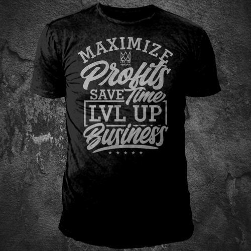 New Shirt Design for LVL Up Imaging Design por RenzWa