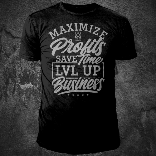 New Shirt Design for LVL Up Imaging Design by RenzWa