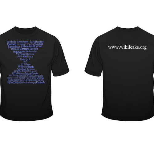 New t-shirt design(s) wanted for WikiLeaks デザイン by MrStansell