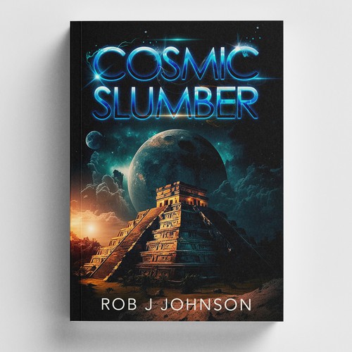 Cover design for Scifi book "Cosmic Slumber" Design réalisé par -Saga-