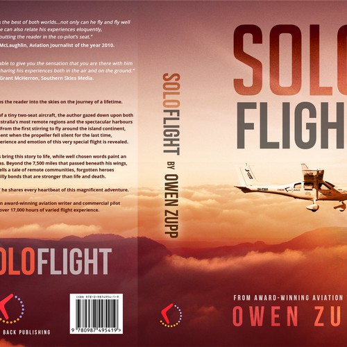 Design di Solo Flight. Design an awesome book cover that captures the adventure of flight. di Rav Astra