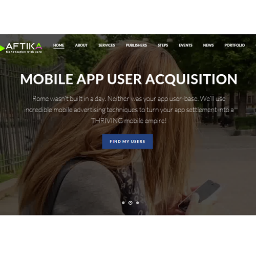 Create a STUNNING start-up Logo for a mobile media company! Design by lewa