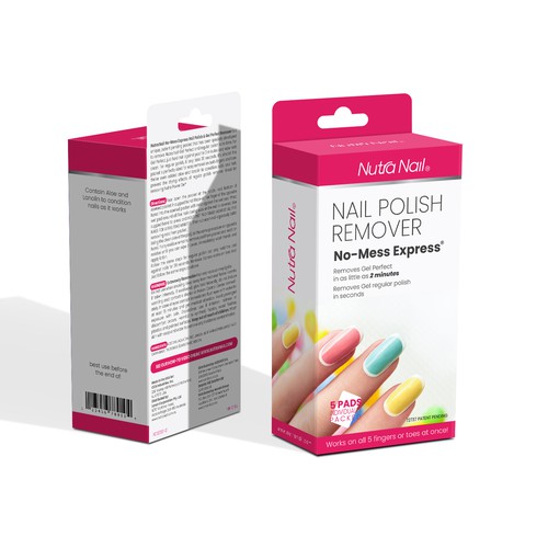 Nutra Nail Gel Remover Design by Shisiouk