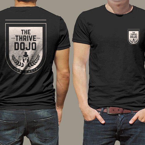 Thrive T shirt brand designs Design by unflea