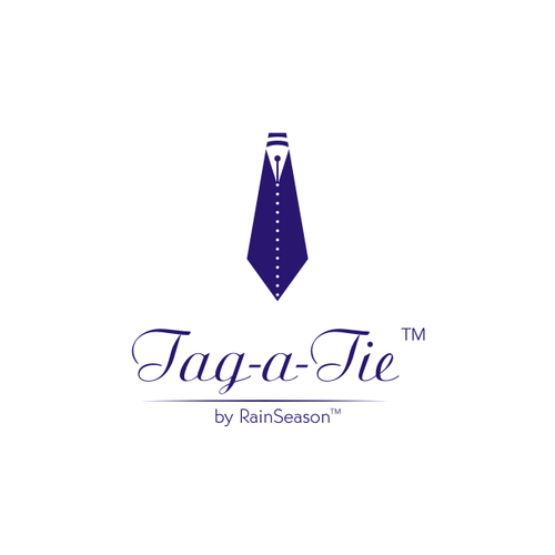 Tag-a-Tie™  ~  Personalized Men's Neckwear  Design by Mi Amorツ