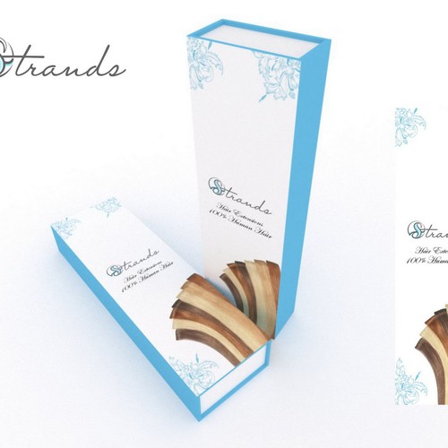 print or packaging design for Strand Hair Diseño de John66