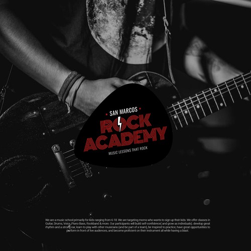 San Marcos Rock Academy Diseño de KreativeAnt✏