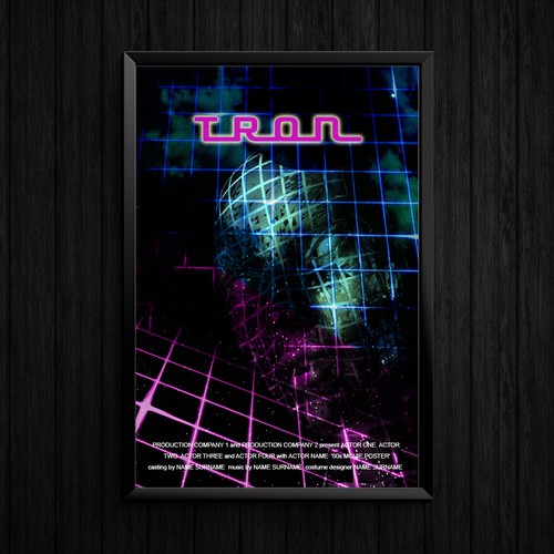 Create your own ‘80s-inspired movie poster! Design by Asmarica