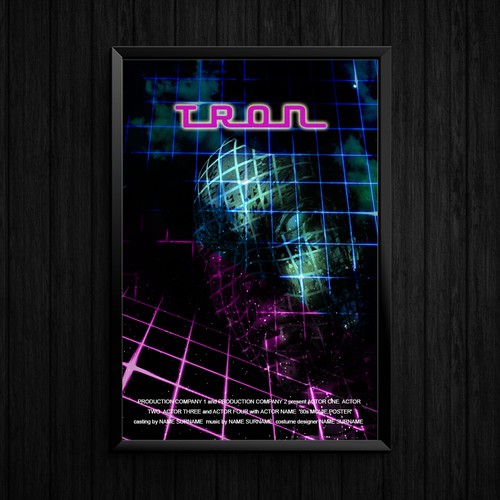 Create your own ‘80s-inspired movie poster! Design von Asmarica