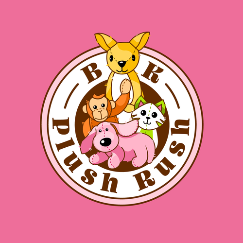 コンペ「Plush stuffed animal toys needs a fun logo」のデザイン by byangejimenezさん 