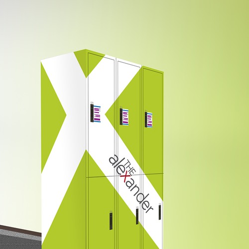 Custom Locker Wrap Design by zzzArt