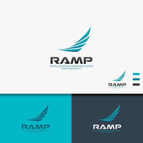 Logo design for a groundbreaking Advanced Manufacturing Center Design by -o_o-