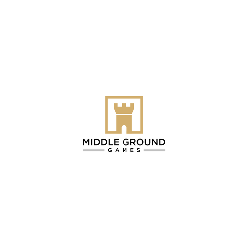 A logo design blending real estate and a games Design by Meterlan