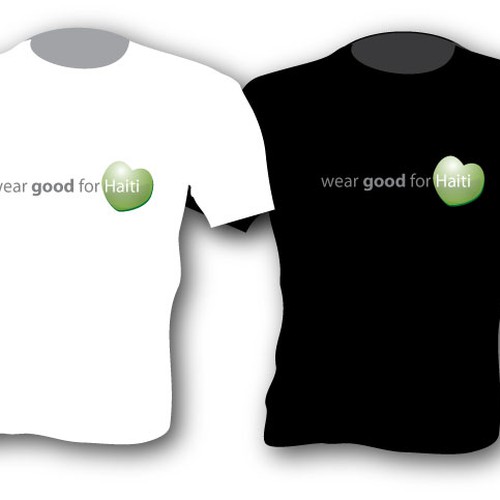 Wear Good for Haiti Tshirt Contest: 4x $300 & Yudu Screenprinter Design por ADD ONE