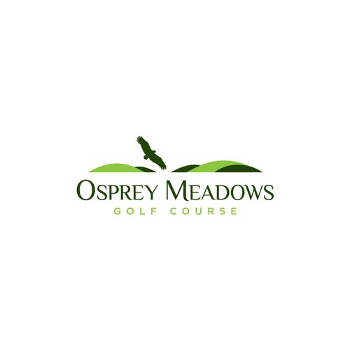 Golf Course Logo - Osprey Meadows Golf Course at Tamarack Design by Ricardo Garcia