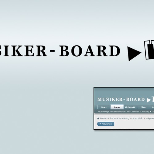 Logo Design for Musiker Board Design by curves2