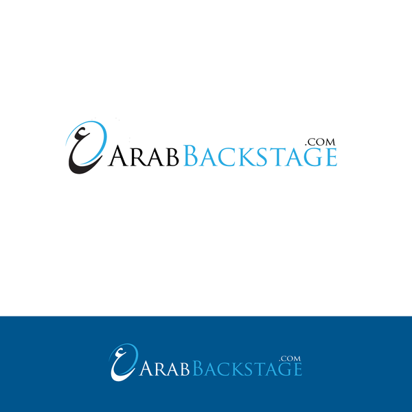Design by Assweil titled "The number one site for casting the back stage in the entertainment industry in the middle east"