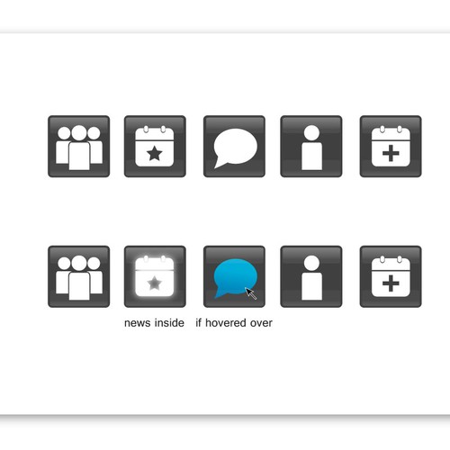 Create the next icon or button design for Undisclosed Réalisé par Kelvin.J