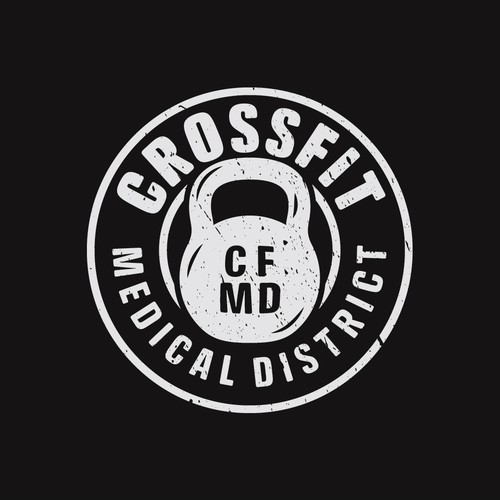 CrossFit Medical District affiliate log Design by frelloarts